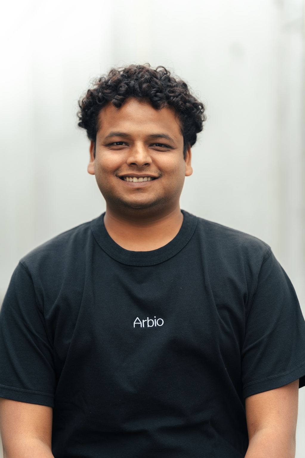 Portrait of Vikrant, team member at arbio