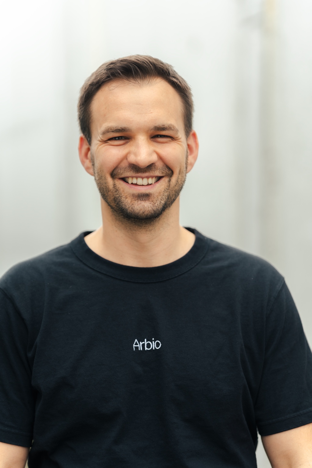 Portrait of Lukas, team member at arbio