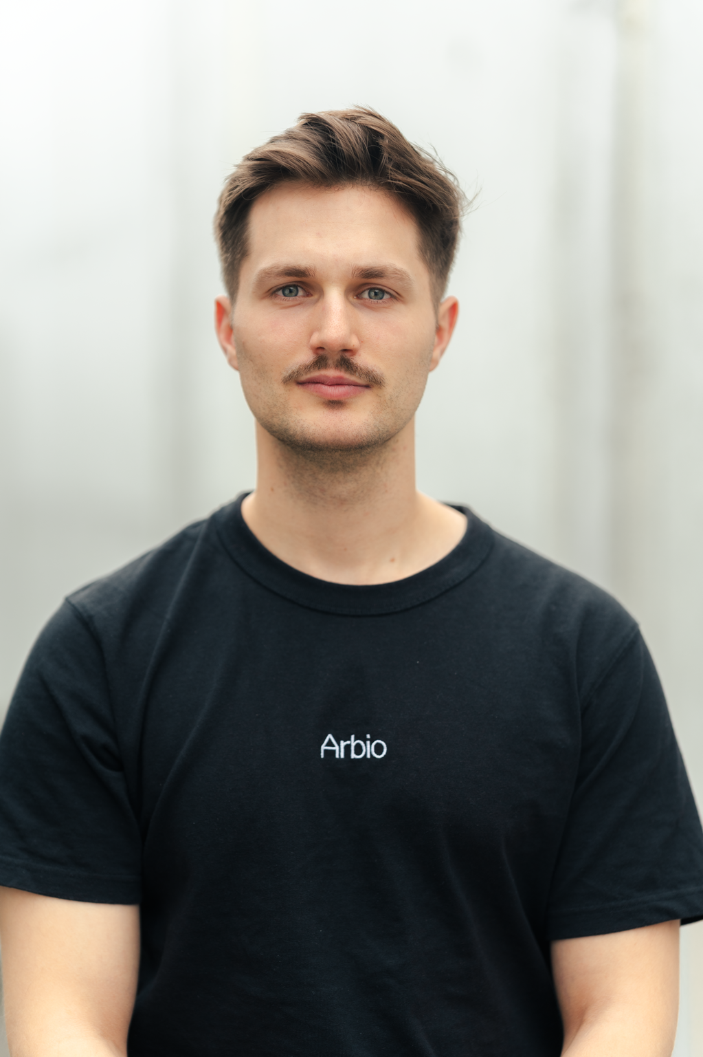 Portrait of Joshua, team member at arbio