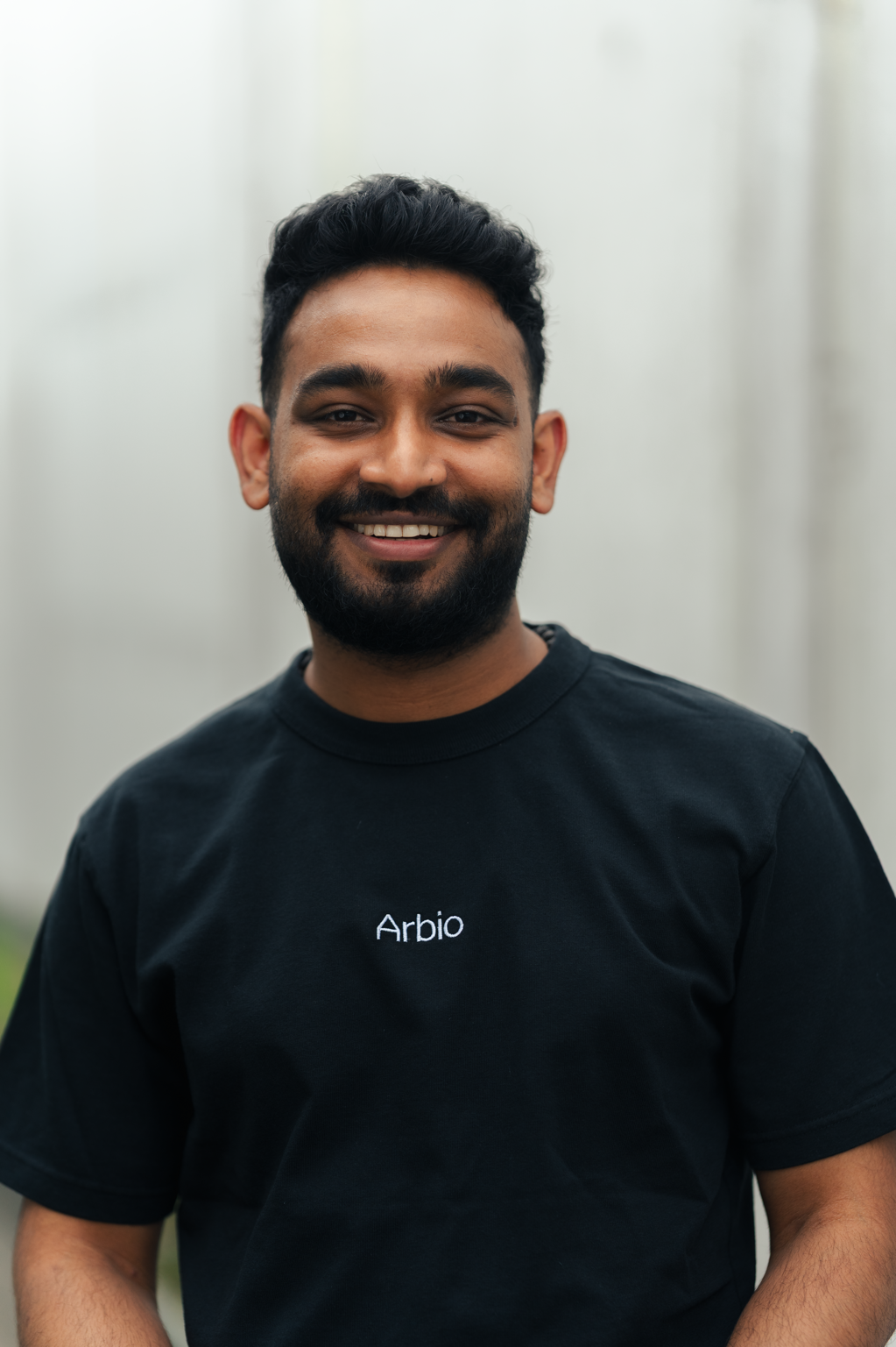 Portrait of Amal, team member at arbio